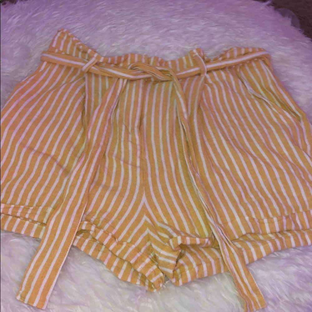 Stripped Flowey Shorts